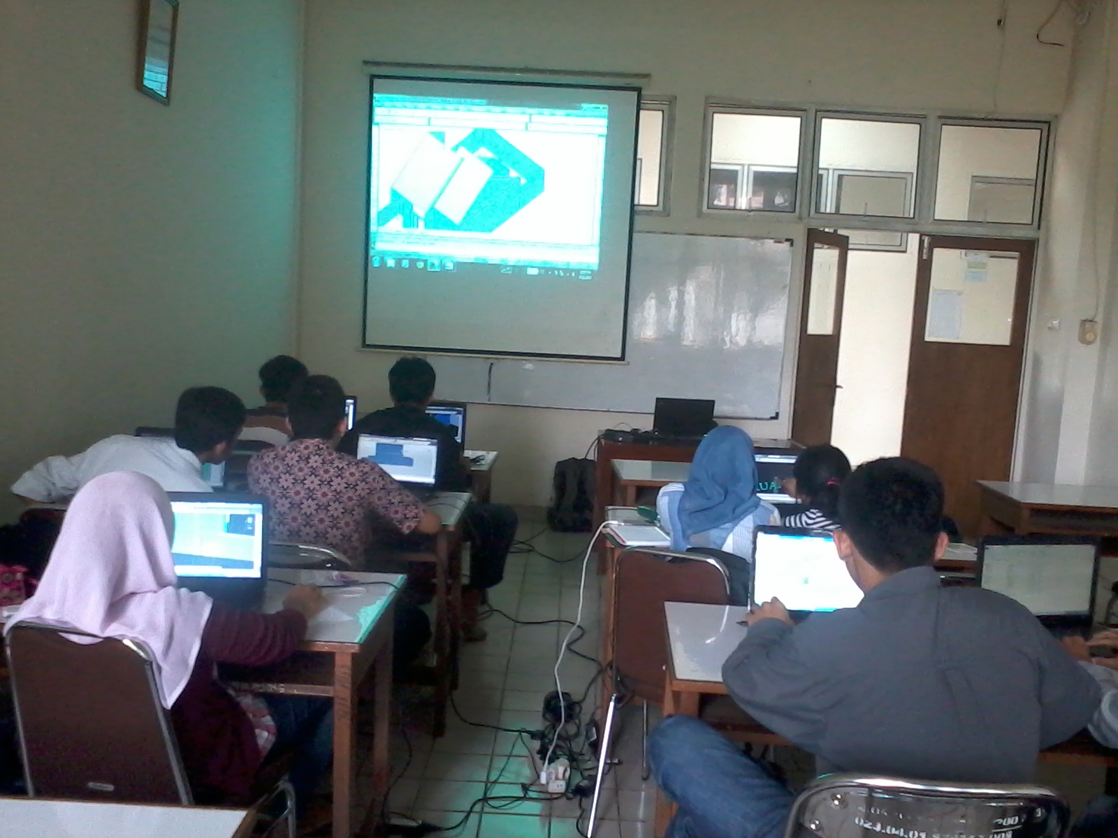 Training AutoCAD 2D 3D Di Politeknik Negeri Jakarta Depok